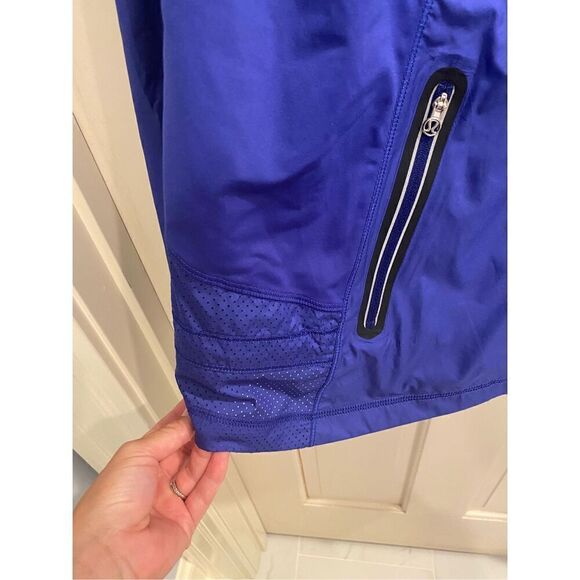 Lululemon Run: Nothin' But Run Jacket Pigment Blue size 10 - Picture 5 of 9